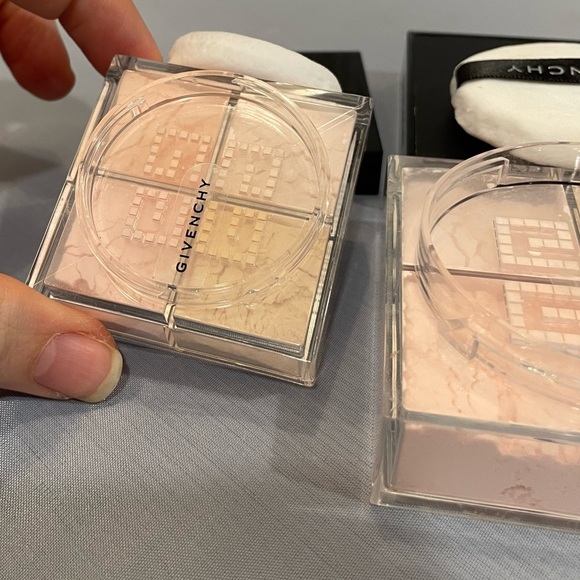 New Lot 2 Givenchy No. 3 Voile Rose Rare Face Matte Setting Powder Highlight Lux - Picture 8 of 8